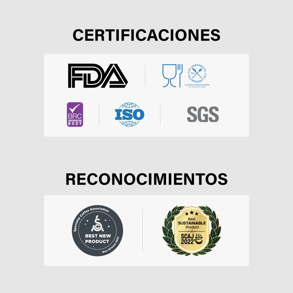 Certificaciones Ecotact de empaque hermético para café – Abasticol