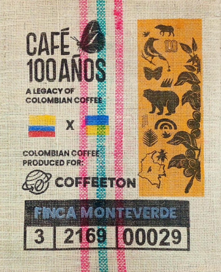 Sacos de fique con marcación personalizada de distintas marcas de café